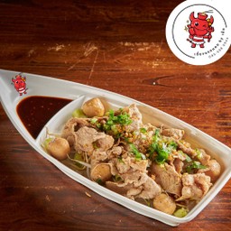 แซ่บลวกสูตรจิ้มแจ่ว หมูคุโรบุตะ