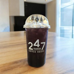 ชาบลูเบอรี่ (มีเนื้อด้วย)