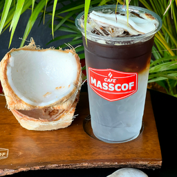 อเมริกาโน่เย็น (มะพร้าวน้ำหอม) จากกาแฟดอยช้างคั่วสดใหม่ไม่เกิน48ช.ม. D