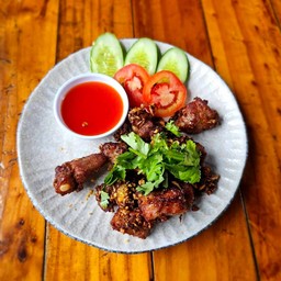 ซี่โครงหมูทอด