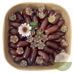 องุ่นแดงไร้เม็ด ทรงหยดน้ำ 400 g.