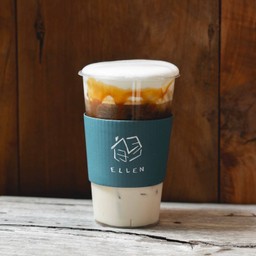 คาราเมลมัคคิอาโต้เย็น (Iced Caramel Macchiato)