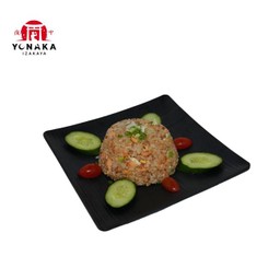 ข้าวผัดปลาแซลมอน