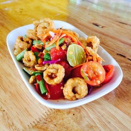 ตำแคปหมู