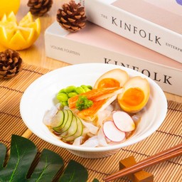 หมี่เย็นเส้นบุกไข่ปูอัด