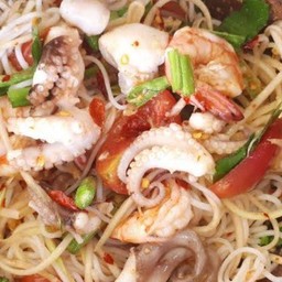 ตำซั่วทะเล(กุ้ง,หมึก)