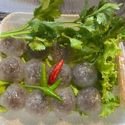 สาคูใส้ถั่ว