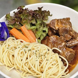 หมูอบ บ้านเรา (สปาเก็ตตี้)