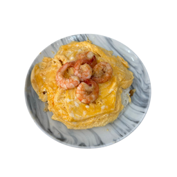 [อร่อยซ่ากับโค้ก] ไข่ข้นกุ้ง +  โค้ก ออริจินัล (กระป๋อง)