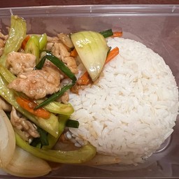 ข้าวพริกหยวกไก่