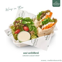 Wrap in box แรปอกไก่ซีซาร์