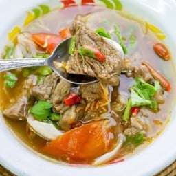 ซุปเนื้อสด    สุดแซ่บ