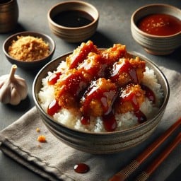 [อร่อยซ่ากับโค้ก] ไก่ทอดคาราอาเกะ ซอสเทอริยากิ +  โค้ก ออริจินัล (กระป๋อง)