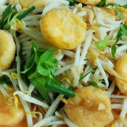 ผัดเต้าหู้ไข่ถั่วงอก (กับข้าว)