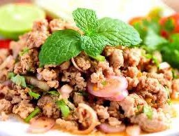 ลาบหมูล้วนๆๆ รสชาติแช่ปนัวอร่อยหอมข้าวคั่วรสเด็ด