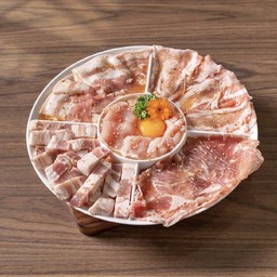 ชุดหมูหมูรวม Mixed Pork Set   什錦豬肉套餐