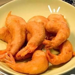 กุ้งชุบแป้งทอด