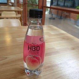 HBD Sparkling water 0 cal White peach