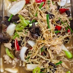 ผัดขิงไก่