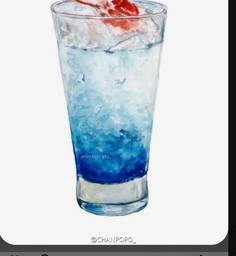 บลูเลมอนโซดา