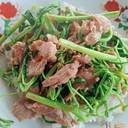 ข้าวผัดผักกะเฉด