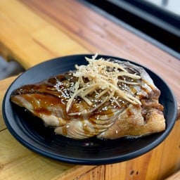 หัวปลาแซลมอนต้มซีอิ๊ว แถมน้ำยำ 1oz