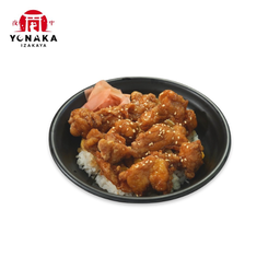 ข้าวหน้าไก่คาราอาเกะ