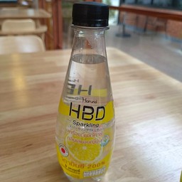 HBD Sparkling water 0 cal Japanese lemon