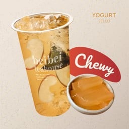 -BBF- ชาแอปเปิลมะลิ + เจลโล่โยเกิร์ต