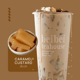 -BBF- ชานมหมายเลข18 + เจลโล่คาราเมลคัสตาร์ด