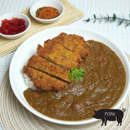 ข้าวแกงกะหรี่ทงคัตสึ (หมู)