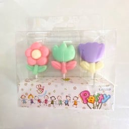 เทียนรูปดอกไม้