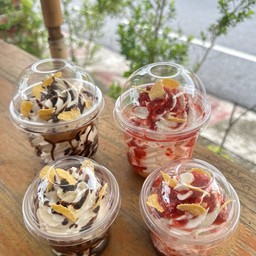 วิปครีมแก้วใหญ่