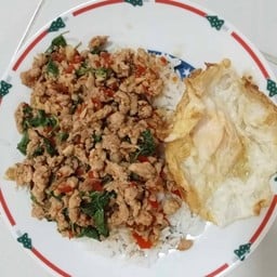 ข้าวกระเพราหมูสับ