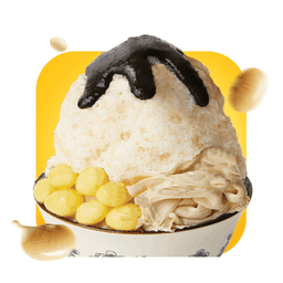 B3-บิงซูน้ำเต้าหู้ฟองเต้าหู้ซอสงาดำ