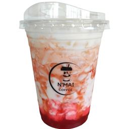 นมสดสตอเบอรี่