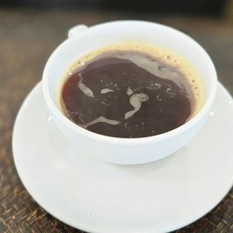 อเมริกาโน่ร้อน(กาแฟดำ)