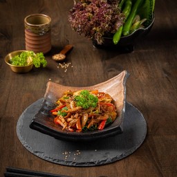 จับแช ผัดวุ้นเส้นเกาหลี