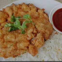 ข้าวไข่เจียวหมูสับ