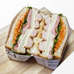 แซนวิช ไส้กรอกชีส