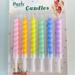 เทียนเกียวใหญ่สีพาสเทล