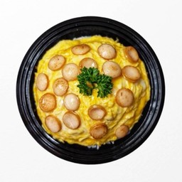 ข้าวไข่ข้นไส้กรอก