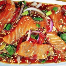 ร้านแซลมอนซาซิมิ&ทะเลดอง เลียบด่วนกาญจนา