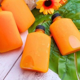 นำ้ส้มคั้นสด