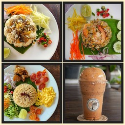 [เซตสุดฮิต] ข้าวผัดปลาสลิด + ข้าวผัดมันกุ้ง + ข้าวคลุกกะปิ