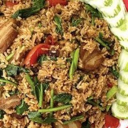 ข้าวผัดโบราณ (เจ)