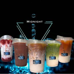 ชา กาแฟ ปังปิ้ง   MIDNIGHT CAFE. (ลุมพินีคอนโดทาวน์ รัตนาธิเบศร์)