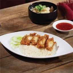 ข้าวไก่ทอด