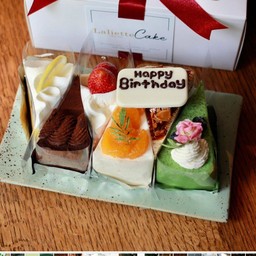 Birthday set cake 6 ชิ้น
