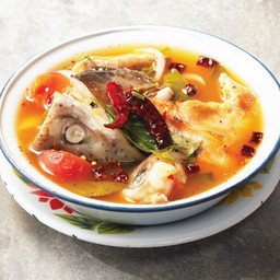 ต้มแซ่บหัวปลาแซลมอน